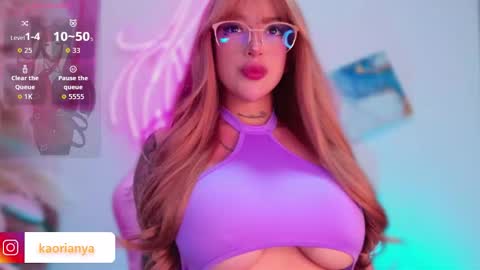 Snapshot of kaorianya001 chatting on March 2026 08:37:02 PM Kaori online show from March 2026 08:37:02 PM