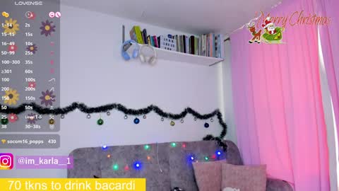 Snapshot of karla__1 chatting on December 2024 09:22:02 PM Ill be on at sunday see u Lynn  Could u help me to reach 100 Thmbs upp plssss   Independent girl 3 online show from December 2024 09:22:02 PM