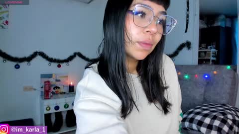 Snapshot of karla__1 chatting on December 2024 12:42:01 PM Ill be on at sunday see u Lynn  Could u help me to reach 100 Thmbs upp plssss   Independent girl 3 online show from December 2024 12:42:01 PM