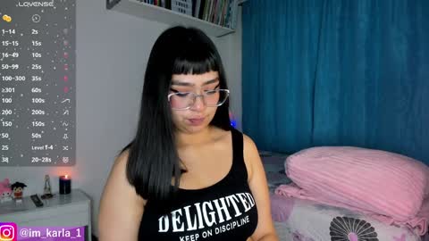 Snapshot of karla__1 chatting on January 2025 12:10:01 PM Ill be on at sunday see u Lynn  Could u help me to reach 100 Thmbs upp plssss   Independent girl 3 online show from January 2025 12:10:01 PM