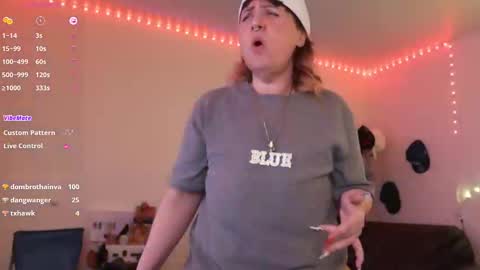 Snapshot of kittykay86 chatting on February 2025 09:35:01 AM Bella Blue BBW online show from February 2025 09:35:01 AM