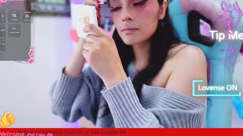 Snapshot of kyomi_chang chatting on February 2025 01:37:01 PM Kyomi online show from February 2025 01:37:01 PM