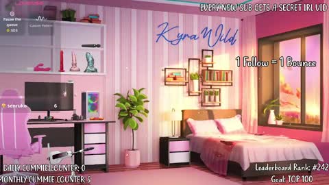 Snapshot of kyrawildofficial chatting on June 2026 08:14:02 PM Kyra Wild online show from June 2026 08:14:02 PM