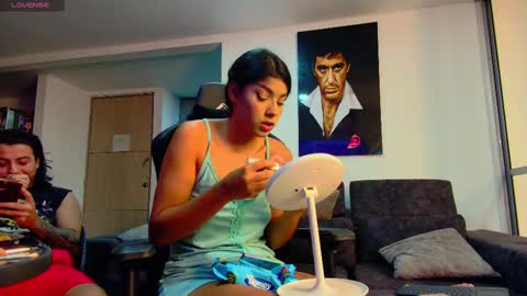 Snapshot of latin_couple77 chatting on February 2025 02:47:02 AM Sara y Andy online show from February 2025 02:47:02 AM