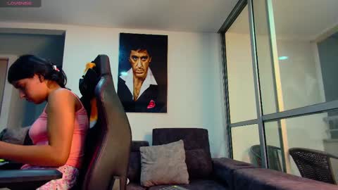 Snapshot of latin_couple77 chatting on March 2025 08:51:02 AM Sara y Andy online show from March 2025 08:51:02 AM