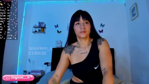 Snapshot of lauureen_c chatting on April 2026 11:16:01 AM Jessica - online show from April 2026 11:16:01 AM