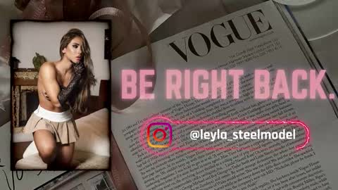 INSTA leylasteel model         online show from March 2026 12:16:01 PM