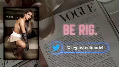 Snapshot of leyla_steel chatting on June 2026 03:49:02 PM INSTA leylasteel model online show from June 2026 03:49:02 PM