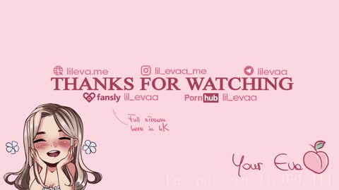 Snapshot of lil_eva chatting on February 2025 05:26:02 PM All my link in bio sign up to support me online show from February 2025 05:26:02 PM