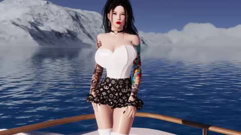 Snapshot of lilymistress chatting on February 2025 11:27:01 AM Lily online show from February 2025 11:27:01 AM