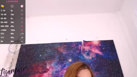 Snapshot of lisamusee chatting on March 2025 09:45:02 PM Lisamuse online show from March 2025 09:45:02 PM