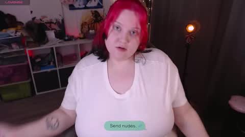 Snapshot of lissamuff chatting on February 2025 07:31:01 AM Lissa online show from February 2025 07:31:01 AM