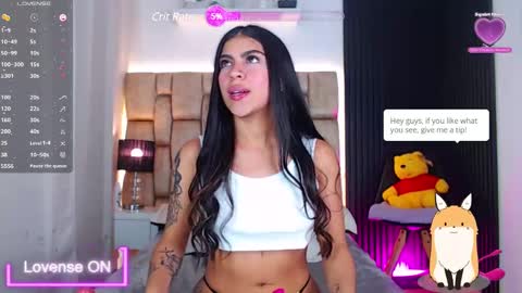 Snapshot of little__sophie18 chatting on February 2025 07:27:02 PM Sophie ---- connected from 1400 to 2100 Colombia time online show from February 2025 07:27:02 PM