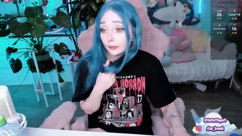 Snapshot of littleflufflepuff chatting on December 2024 12:30:02 AM Riza Riri Puff  online show from December 2024 12:30:02 AM