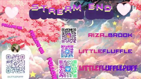 Snapshot of littleflufflepuff chatting on January 2025 09:58:02 PM Riza Riri Puff  online show from January 2025 09:58:02 PM