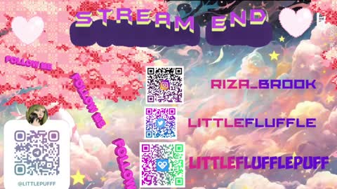 Snapshot of littleflufflepuff chatting on January 2025 09:20:01 PM Riza Riri Puff  online show from January 2025 09:20:01 PM