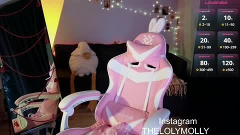 Snapshot of lolymolli chatting on December 2024 05:10:02 PM Molli online show from December 2024 05:10:02 PM