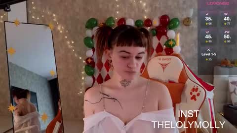 Snapshot of lolymolli chatting on October 2025 11:01:01 AM Molli online show from October 2025 11:01:01 AM