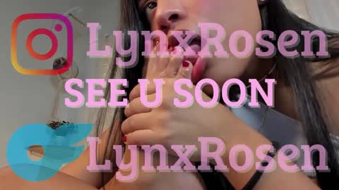 Snapshot of lynxrosen chatting on January 2025 06:24:02 AM Lynx Rosen online show from January 2025 06:24:02 AM