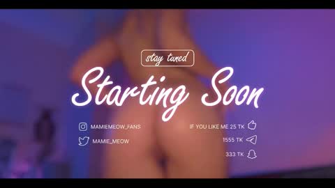 Snapshot of mamiemeow chatting on February 2026 09:21:02 AM Your Miss Alice online show from February 2026 09:21:02 AM