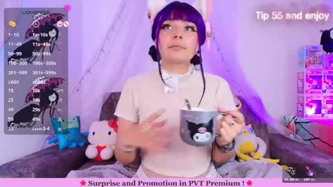 Snapshot of marcy_neko chatting on February 2025 06:20:02 PM Marceline online show from February 2025 06:20:02 PM