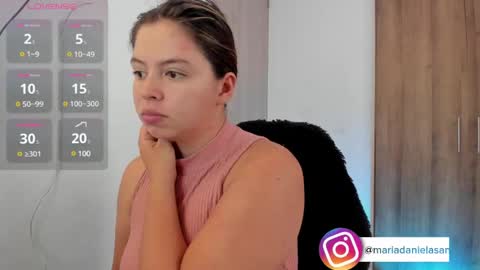 Snapshot of mariadanielasanchez chatting on January 2025 07:00:02 PM mariadanielasanchez online show from January 2025 07:00:02 PM