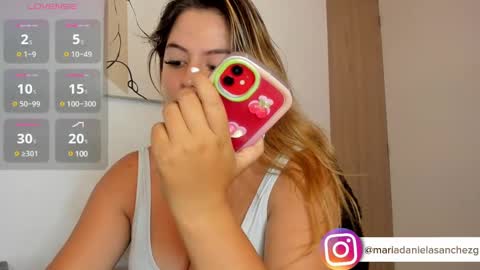 Snapshot of mariadanielasanchez chatting on February 2025 09:15:02 PM mariadanielasanchez online show from February 2025 09:15:02 PM