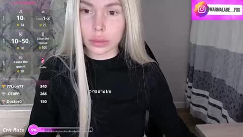 Marmalade Fox online show from November 2025 03:46:02 PM