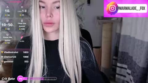 Marmalade Fox online show from March 2026 12:10:02 PM