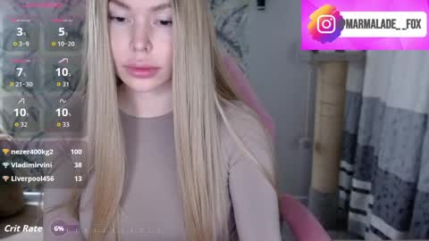 Marmalade Fox online show from March 2026 05:05:01 PM