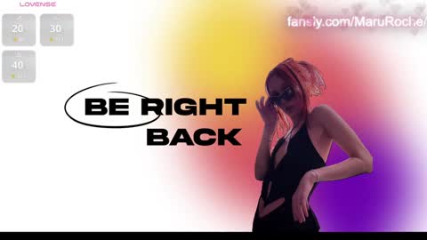 Snapshot of maruroche chatting on December 2024 12:58:02 PM Maru Roche online show from December 2024 12:58:02 PM