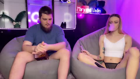 Snapshot of mary_and_vadim chatting on January 2025 10:50:01 AM Maria and Vadim online show from January 2025 10:50:01 AM