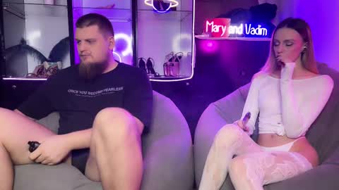 Snapshot of mary_and_vadim chatting on March 2025 08:27:02 PM Maria and Vadim online show from March 2025 08:27:02 PM