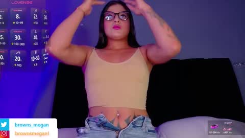 Snapshot of megan_browns1 chatting on September 2025 01:33:01 PM Megan online show from September 2025 01:33:01 PM