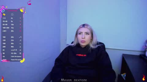 Megan rose online show from April 2026 03:01:02 AM