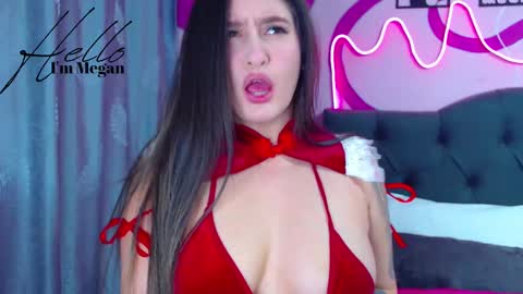 Snapshot of megann_abby chatting on February 2025 07:02:01 AM Im Megan Please do not demand a show without first tiping Thank you online show from February 2025 07:02:01 AM