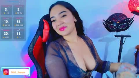 Snapshot of meli__brown chatting on November 2025 03:15:01 AM Independent model online show from November 2025 03:15:01 AM