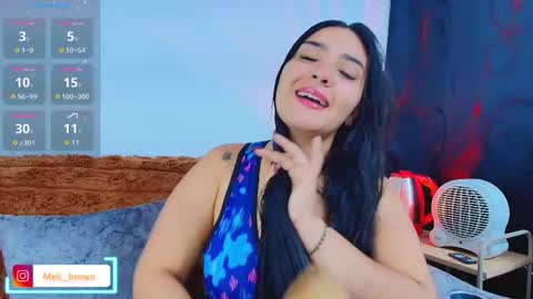 Snapshot of meli__brown chatting on November 2025 03:34:01 AM Independent model online show from November 2025 03:34:01 AM