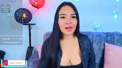 Snapshot of meli__brown chatting on December 2025 02:06:02 AM Independent model online show from December 2025 02:06:02 AM
