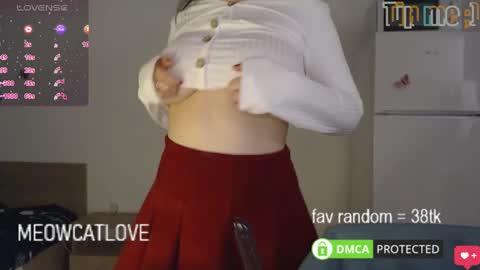 Snapshot of meowcatlove chatting on January 2025 04:05:01 PM meowcatlove online show from January 2025 04:05:01 PM