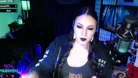 Snapshot of metalpocahotass chatting on February 2025 03:09:01 AM MetalPocahotass online show from February 2025 03:09:01 AM