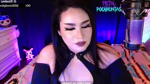 Snapshot of metalpocahotass chatting on September 2025 10:42:01 PM MetalPocahotass online show from September 2025 10:42:01 PM