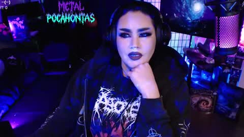 Snapshot of metalpocahotass chatting on November 2025 12:09:02 AM MetalPocahotass online show from November 2025 12:09:02 AM