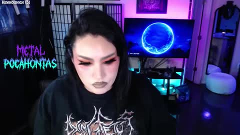 Snapshot of metalpocahotass chatting on March 2026 12:17:02 AM MetalPocahotass online show from March 2026 12:17:02 AM
