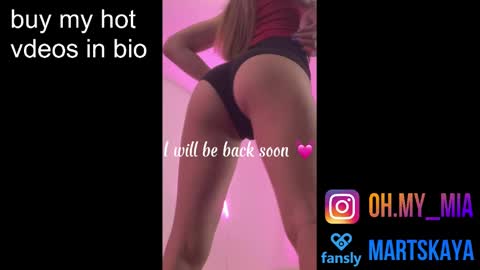 Mia Martskaya online show from January 2025 06:47:01 AM