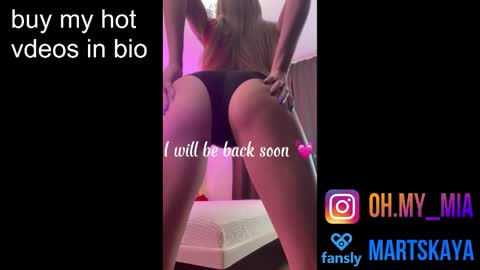 Mia Martskaya online show from September 2025 09:31:02 AM