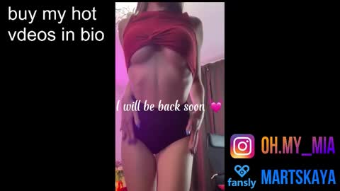 Mia Martskaya online show from September 2025 09:22:02 AM