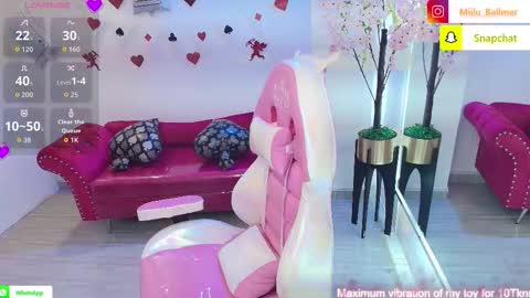 Milu ballmer  online show from February 2026 07:10:02 PM