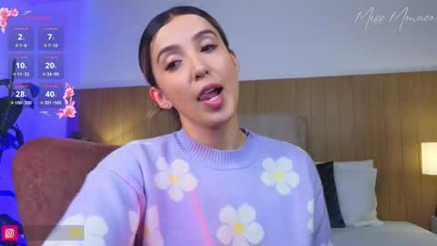 Snapshot of missmonaco chatting on February 2025 12:35:02 AM Emma Rivera online show from February 2025 12:35:02 AM