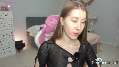 Snapshot of mjgreencat chatting on February 2025 03:12:02 PM mj online show from February 2025 03:12:02 PM